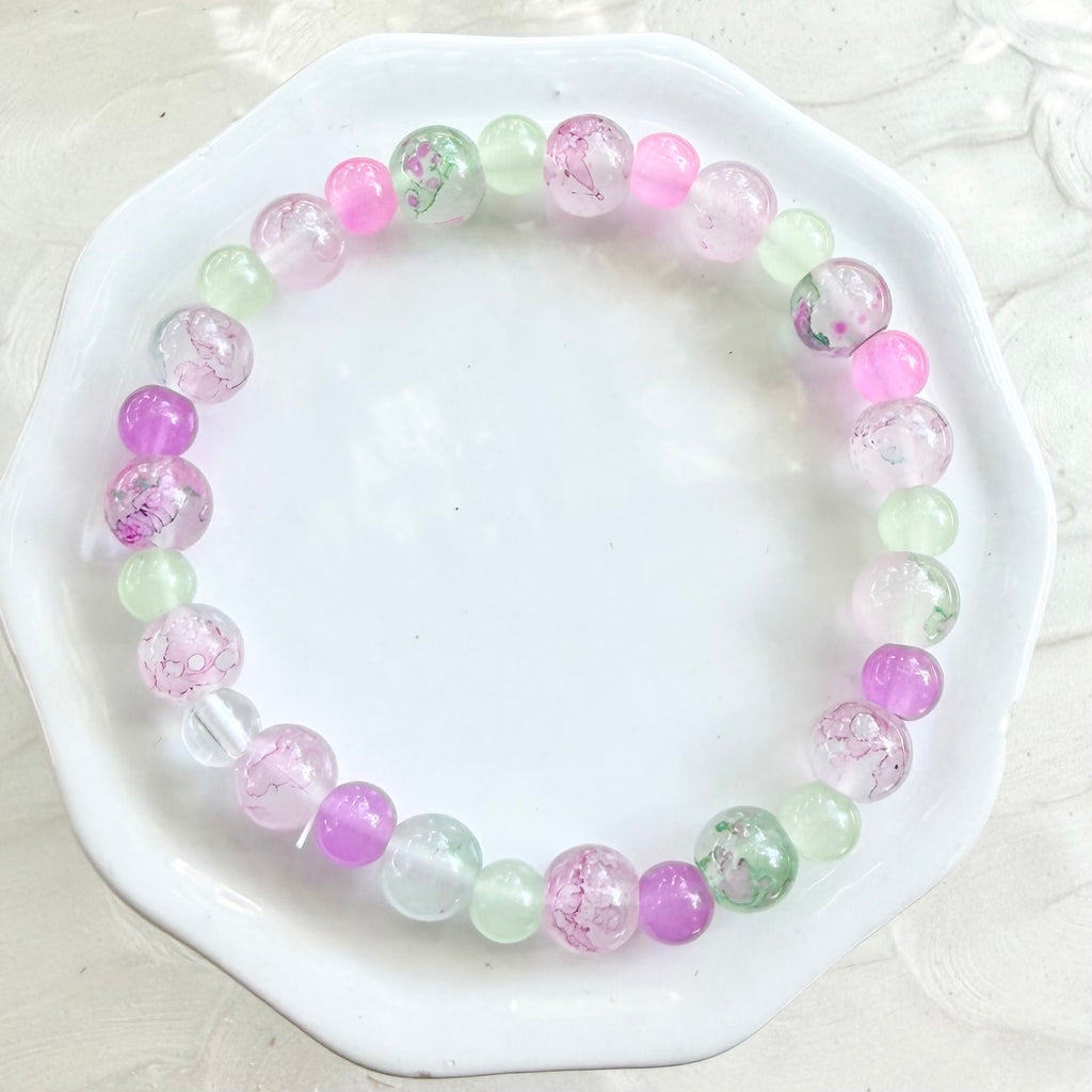 Zoe | Pastel Jade, Amethyst | Summer