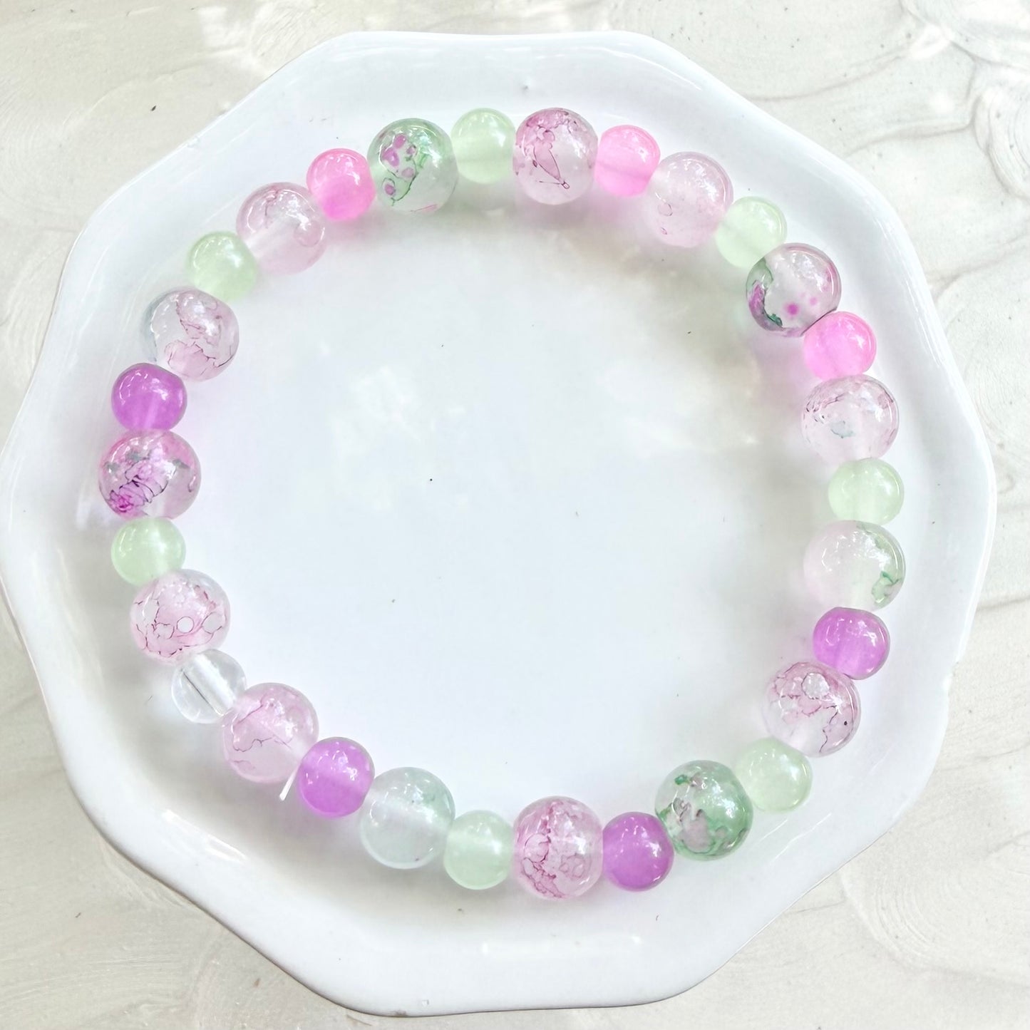 Zoe | Pastel Jade, Amethyst | Summer