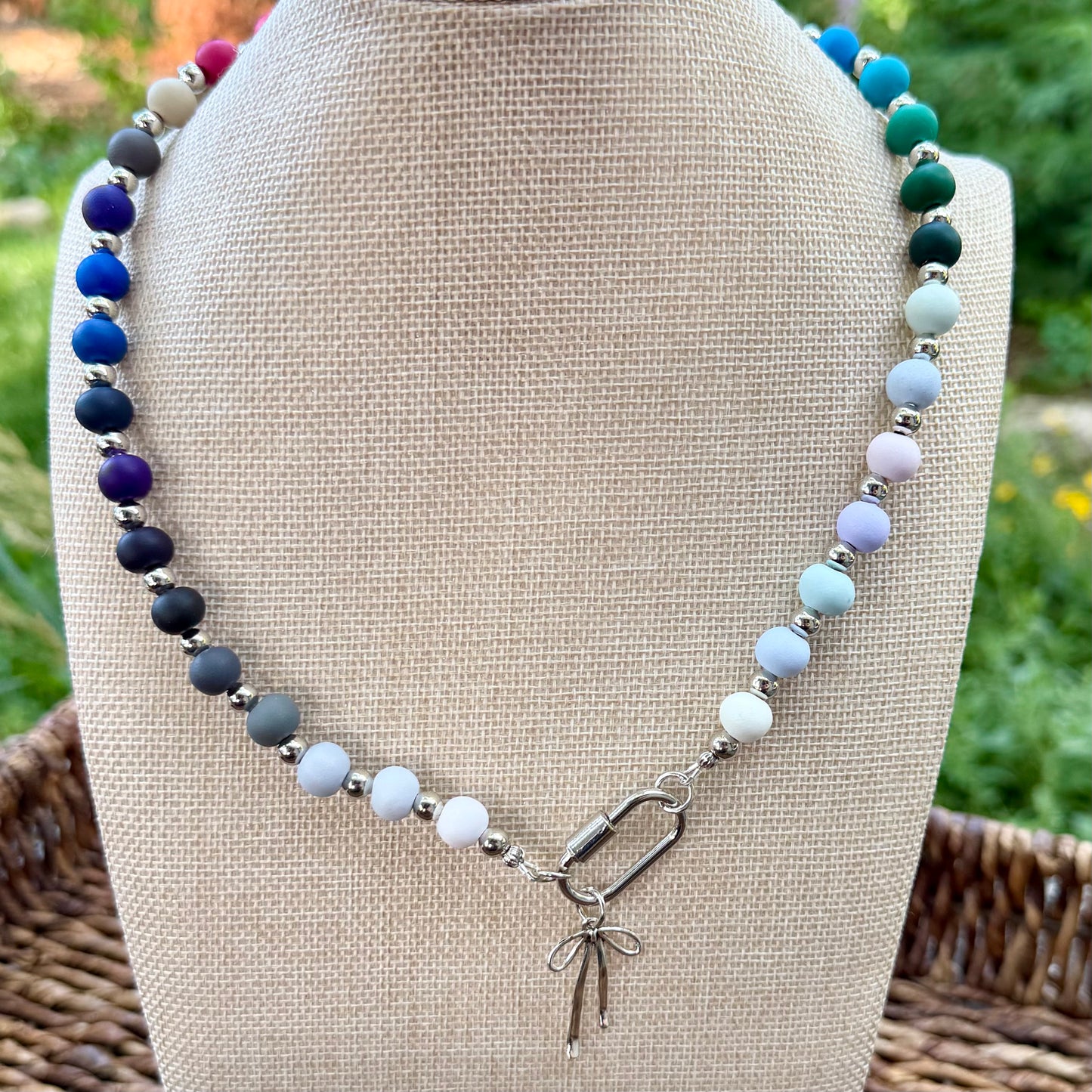 Palette Wearables | Carabiner Necklace | Winter