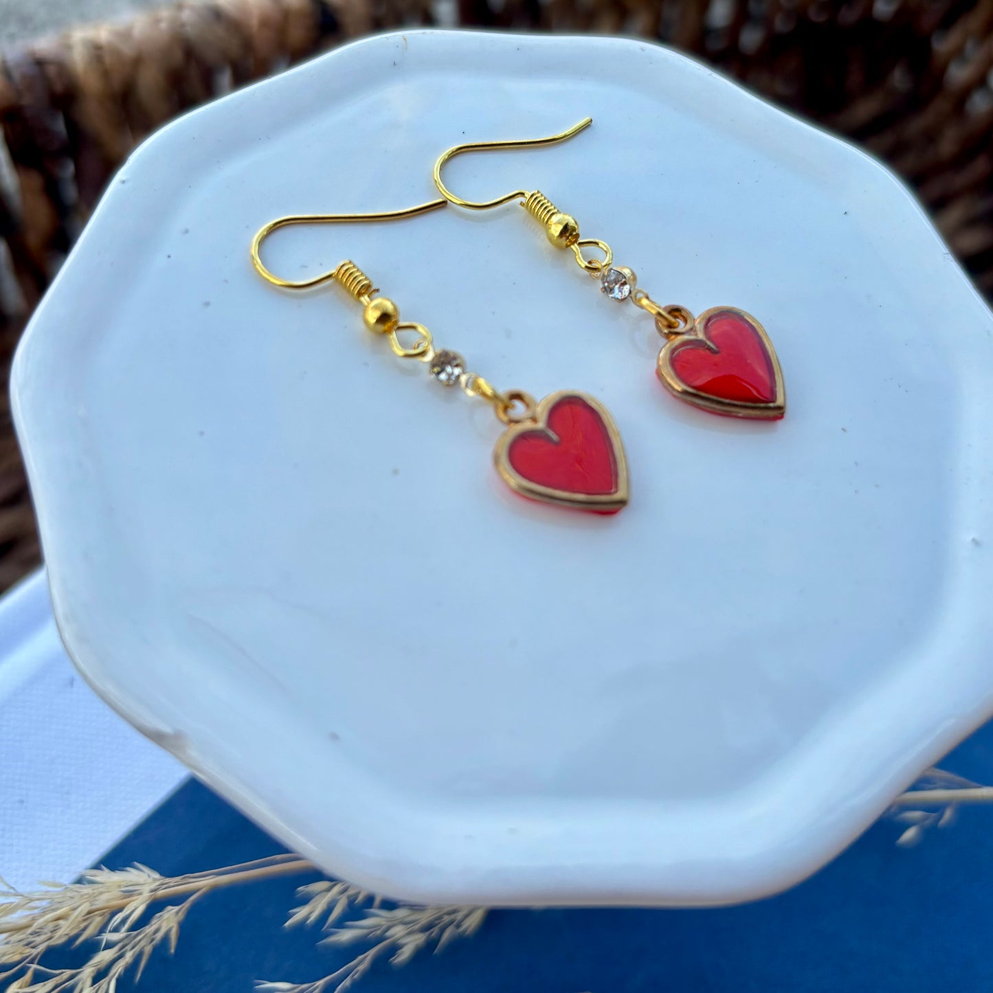 Heart Dangles | Geranium | Autumn and Spring