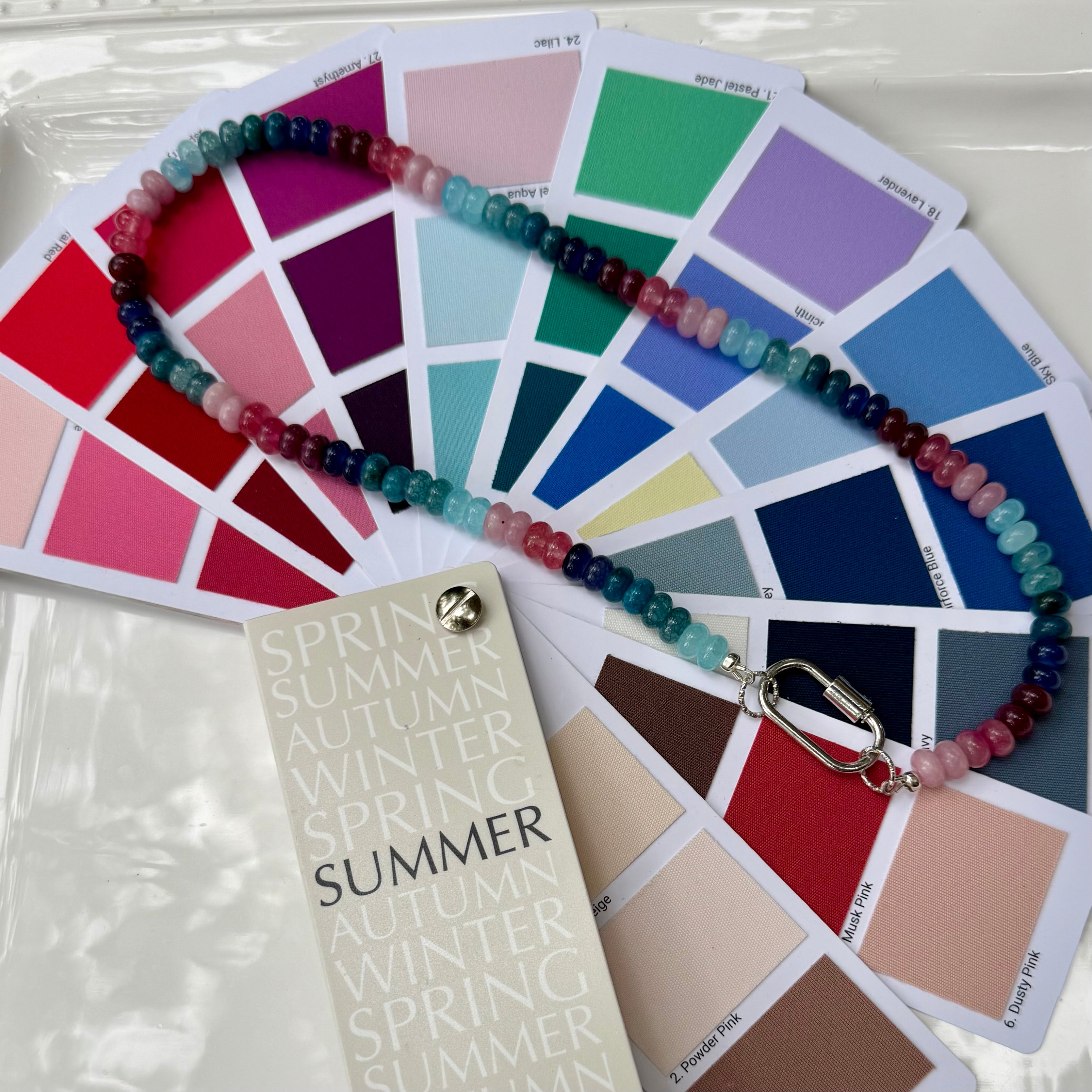Ava | Pink Blue Green Gradient | Summer
