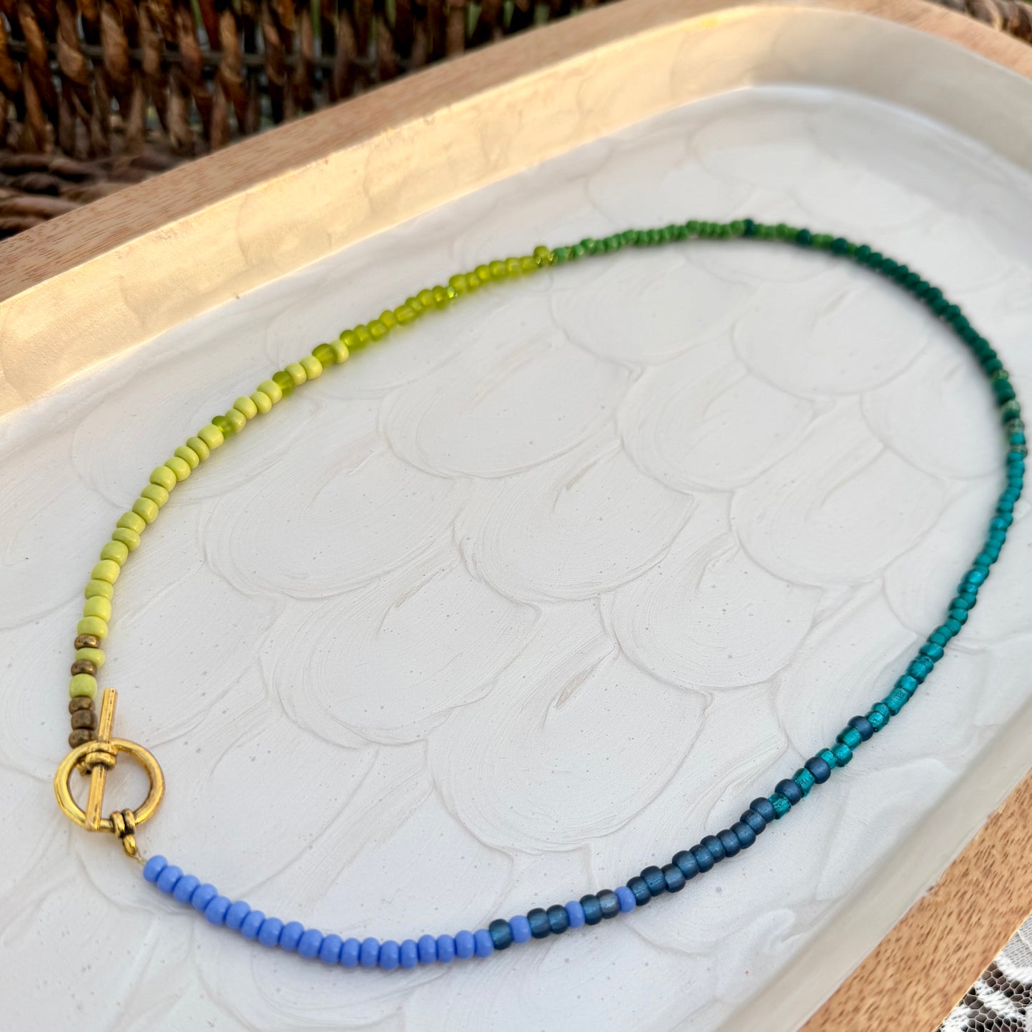 Ombré Mini | Green and Blue | Autumn