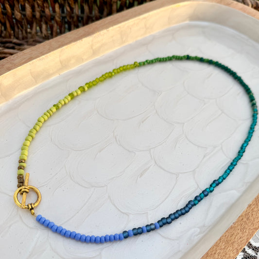 Ombré Mini | Green and Blue | Autumn