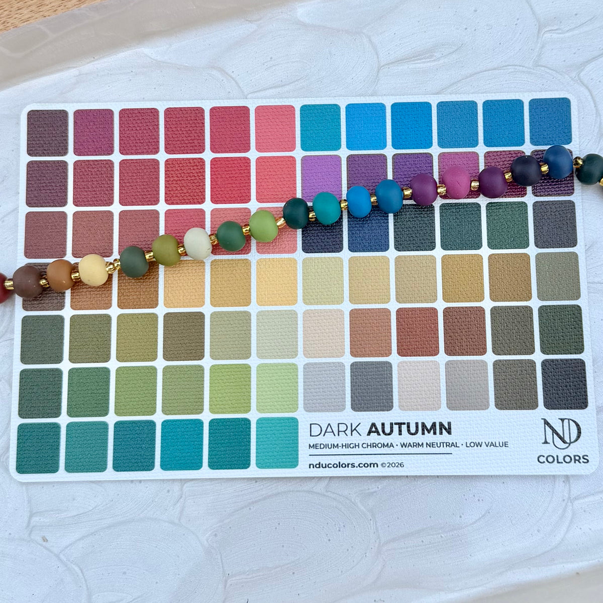 Dark Autumn | 12 Season | Palette Wearables