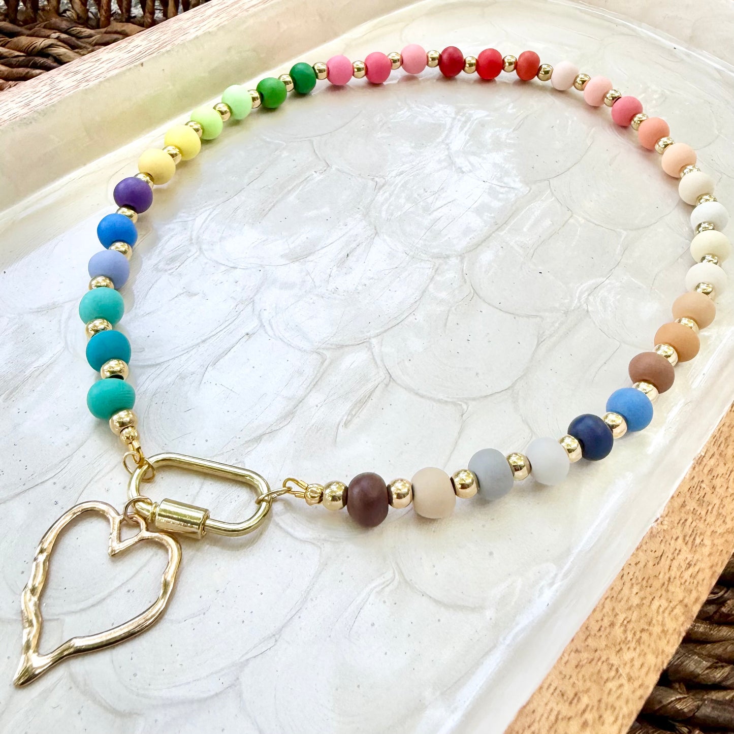 Palette Wearables | Carabiner Necklace | Spring