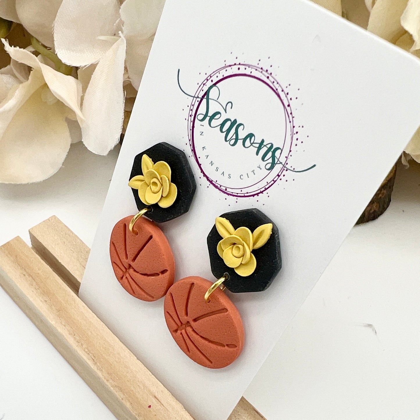 Floral Basketball | Custom Color | Autumn