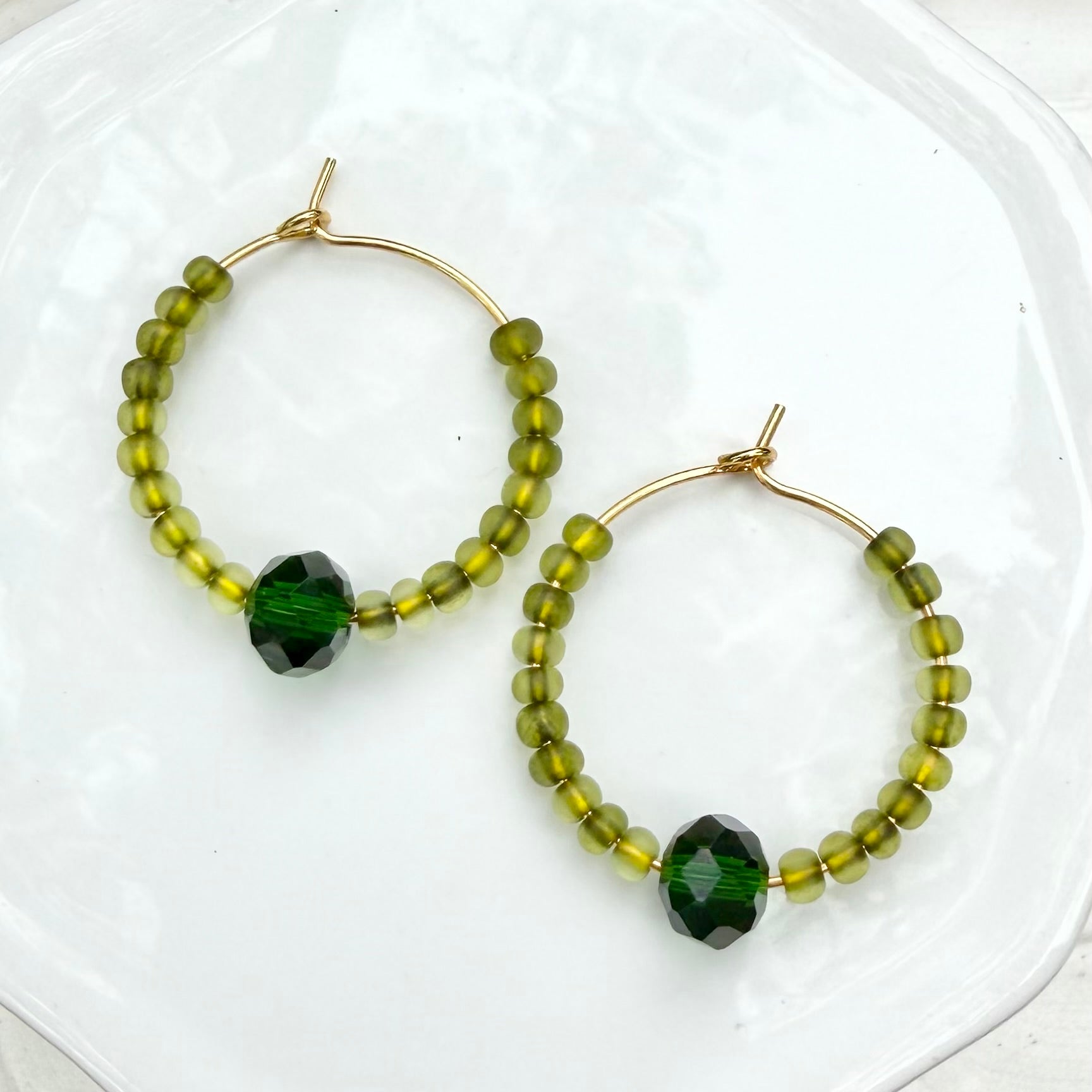Malia | Forest Green and Lime Green | Autumn