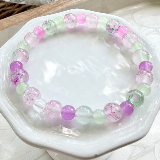 Zoe | Pastel Jade, Amethyst | Summer