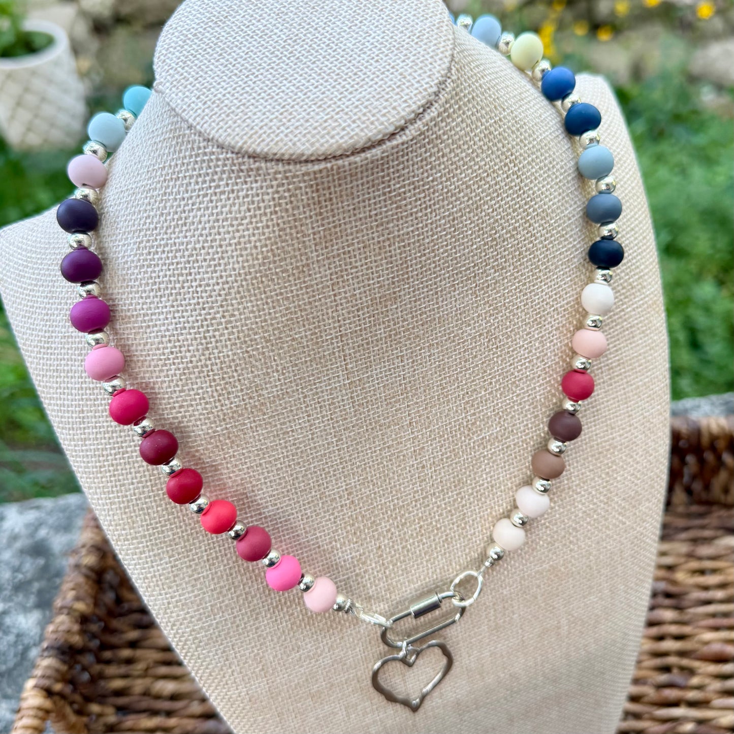 Palette Wearables | Carabiner Necklace | Summer
