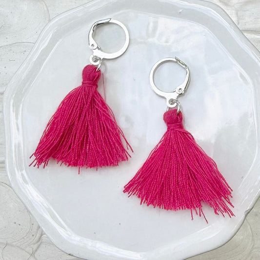 Tassel | Raspberry | Summer and Winter