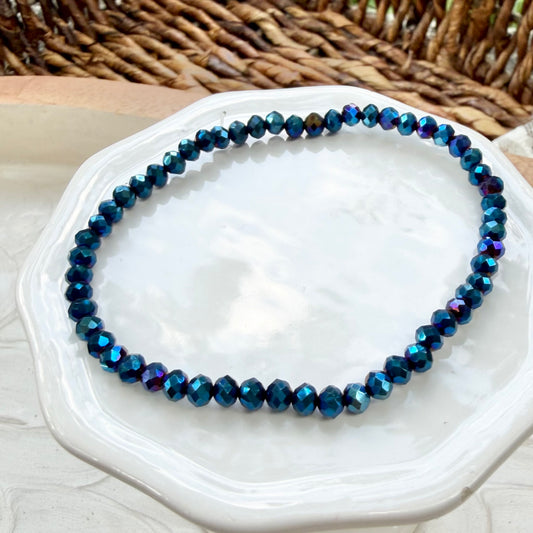 Malia | Navy and Electric Blue | Winter