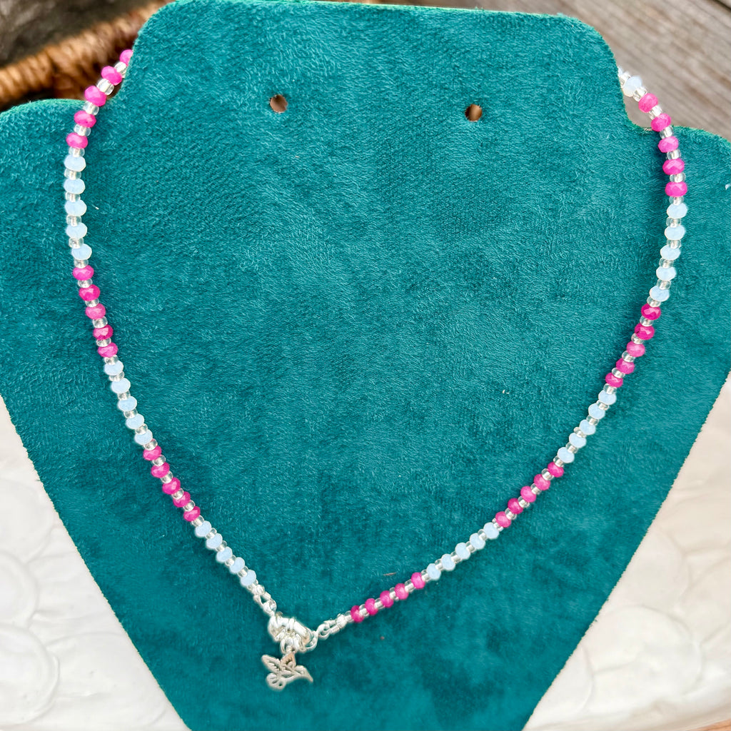 Luciana | Magenta and White | Winter