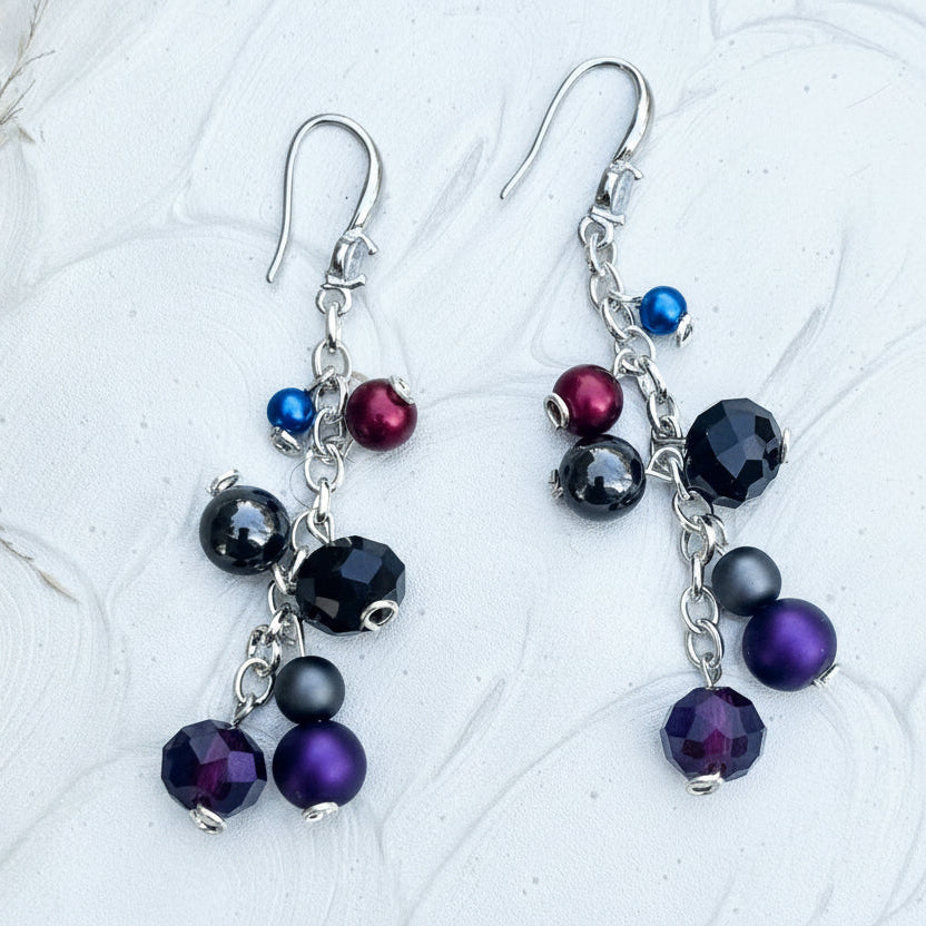 Astrid | Royal Purple, Burgundy, Royal Blue, Black, Charcoal | Winter