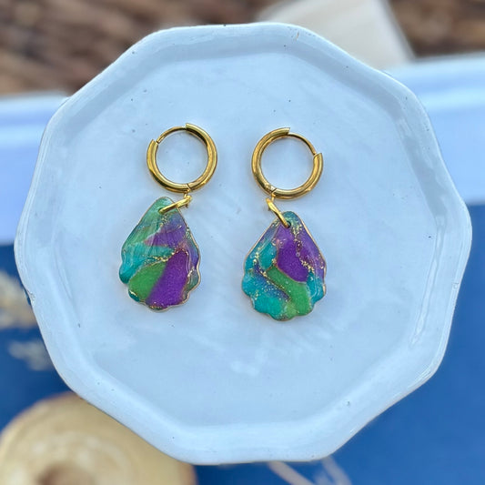 Fatima | Teardrop Hoop | Spring