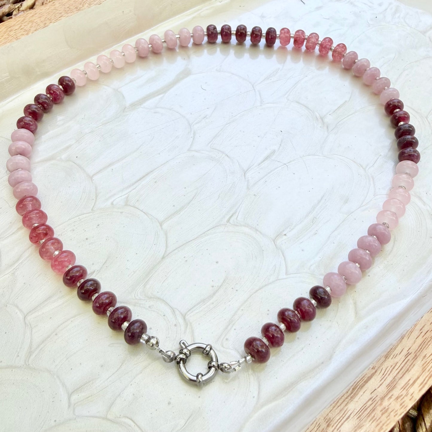 Ava | Lilac, Pastel Rose, Burgundy, Rose Madder | Summer