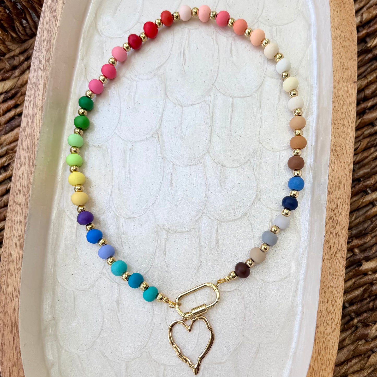 Palette Wearables | Carabiner Necklace | Spring