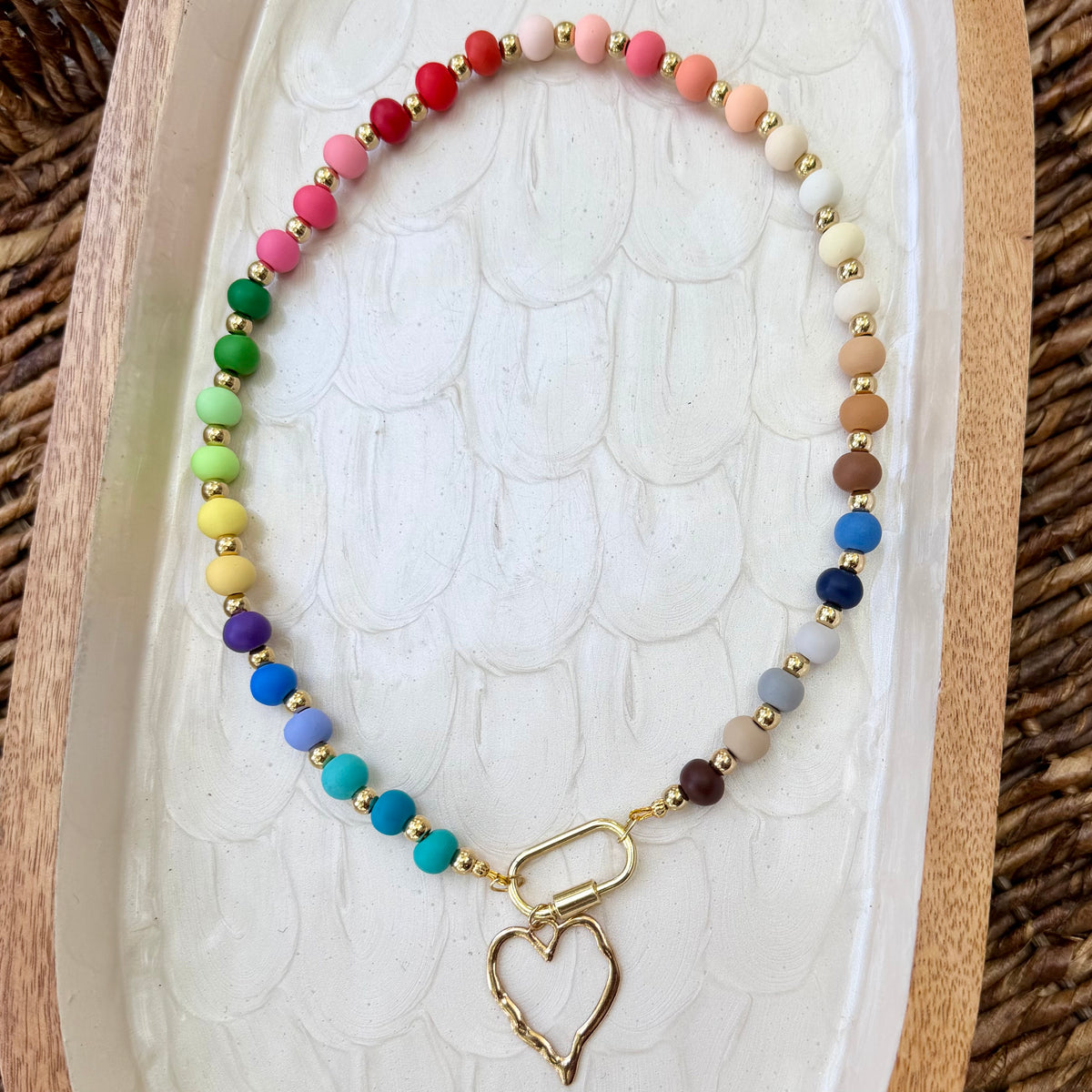 Palette Wearables | Carabiner Necklace | Spring