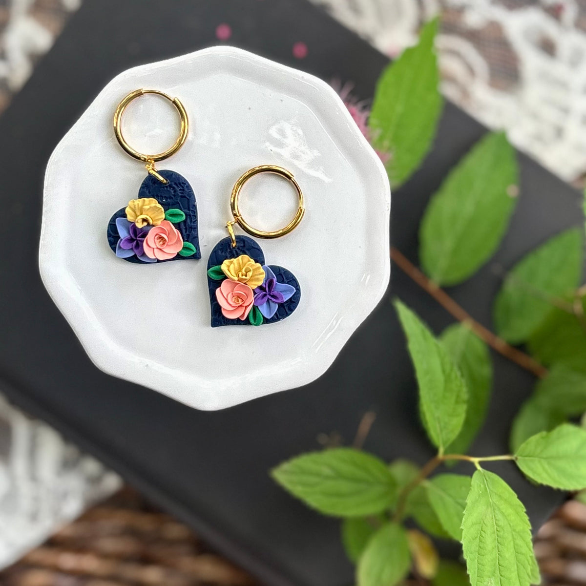 Clara | Heart Hoops | Spring