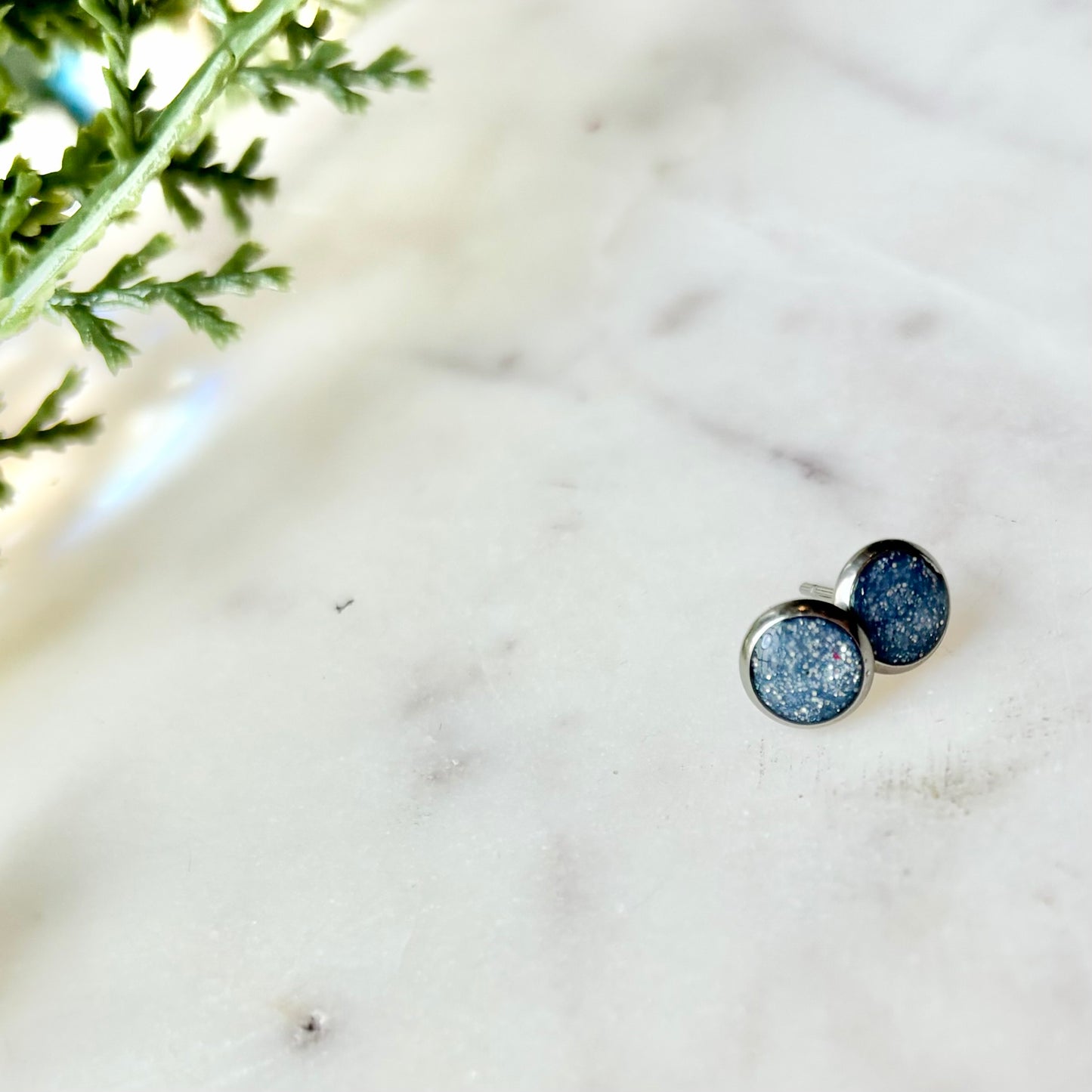 Gina | Mini Bevels | Blue Grey | Summer