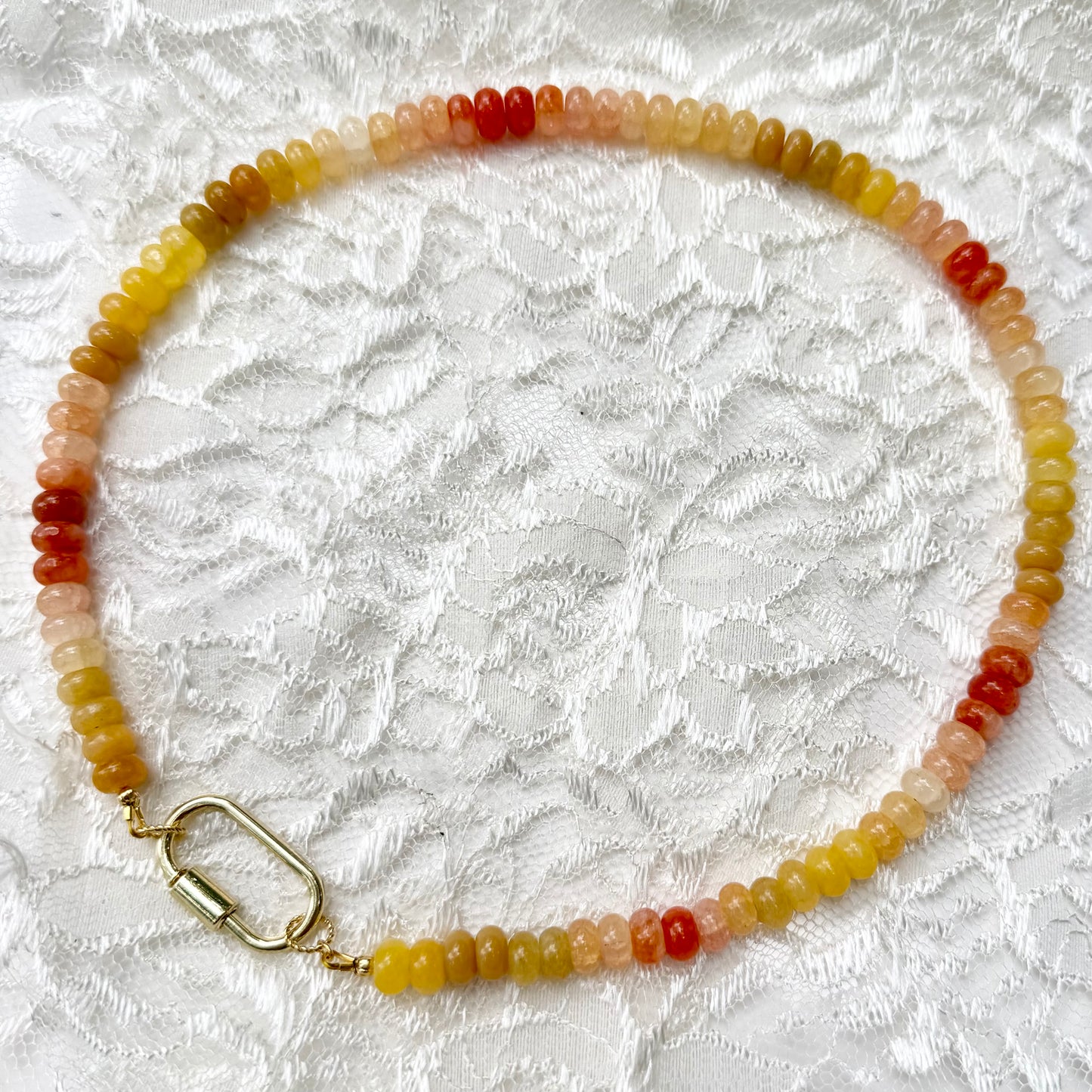 Ava | Yellow and Coral | True Autumn