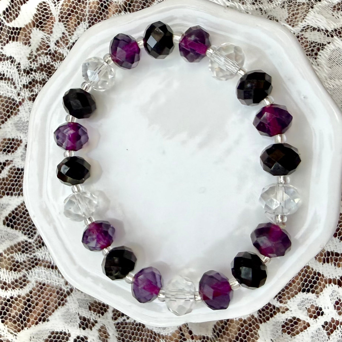 Malia | Royal Purple and Black | Winter