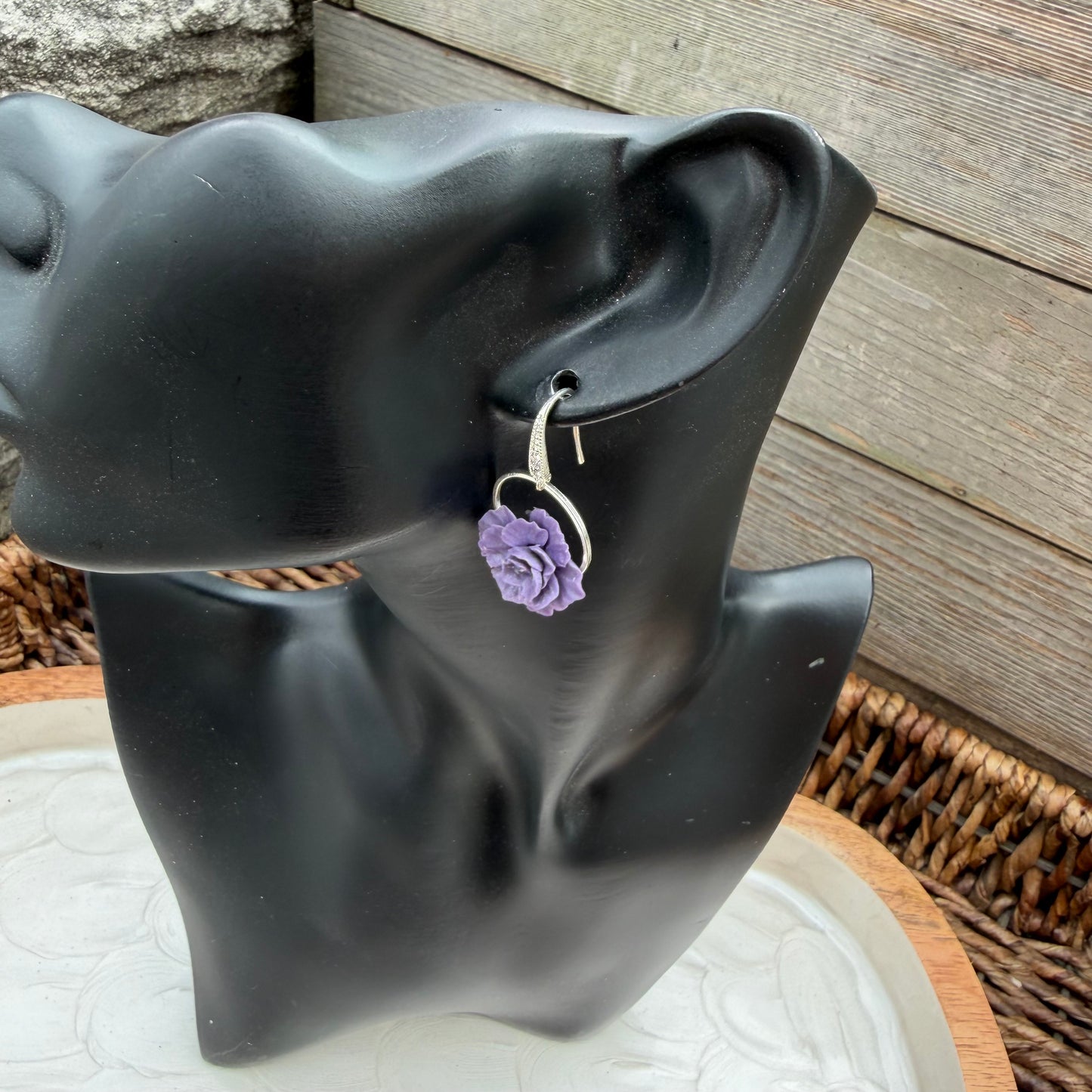 Amelia | Floral Dangle | Customizable
