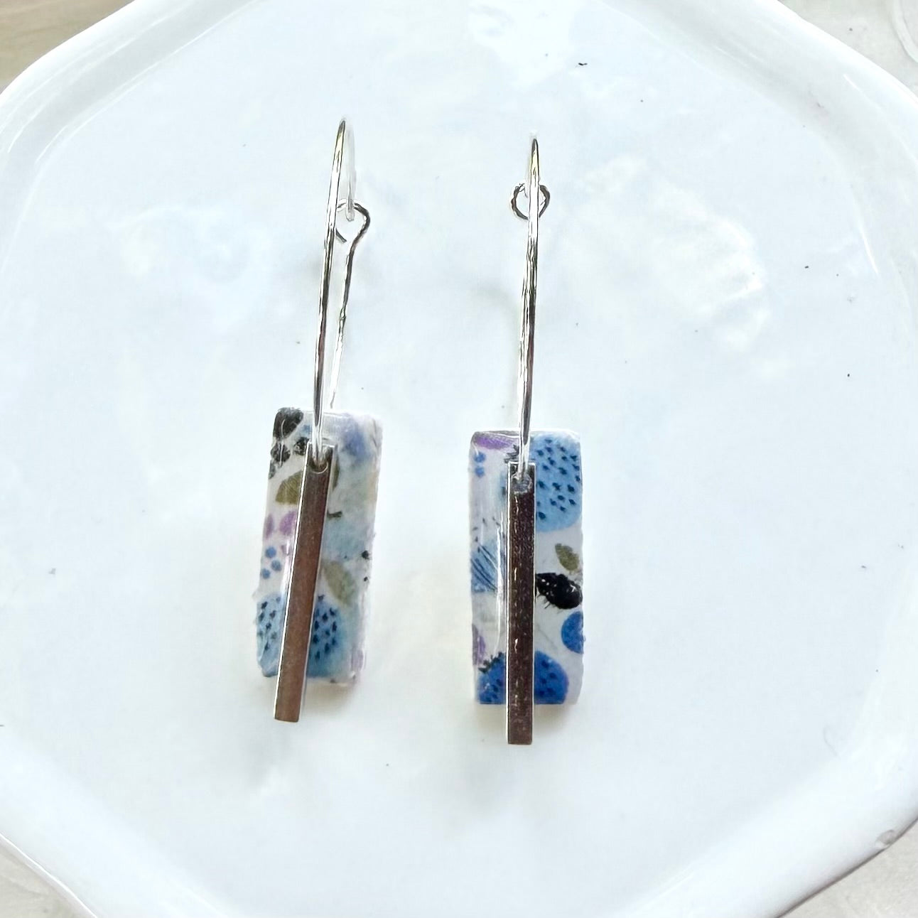 Gwen | Rectangle Hoops | Summer