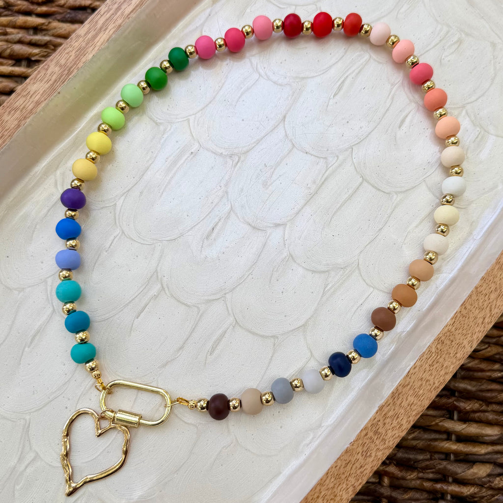 Palette Wearables | Carabiner Necklace | Spring