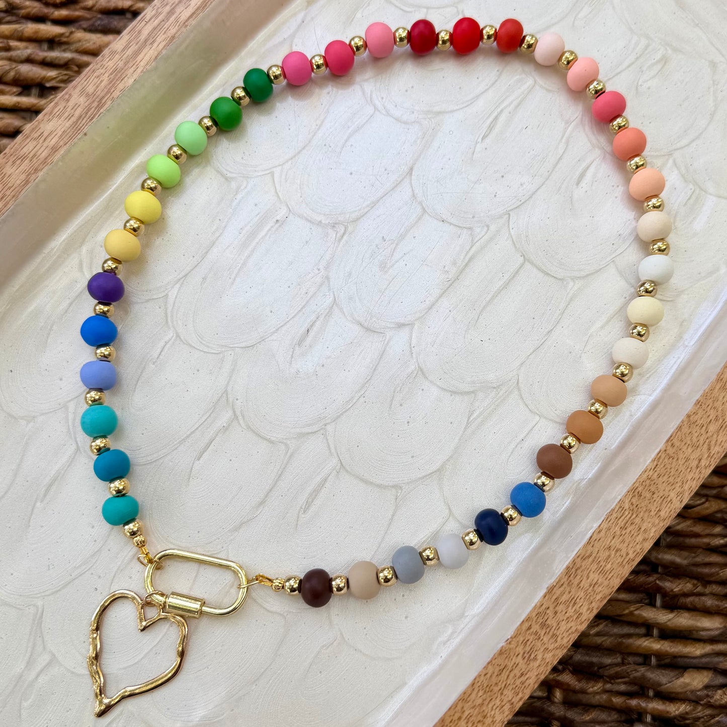 Palette Wearables | Carabiner Necklace | Spring