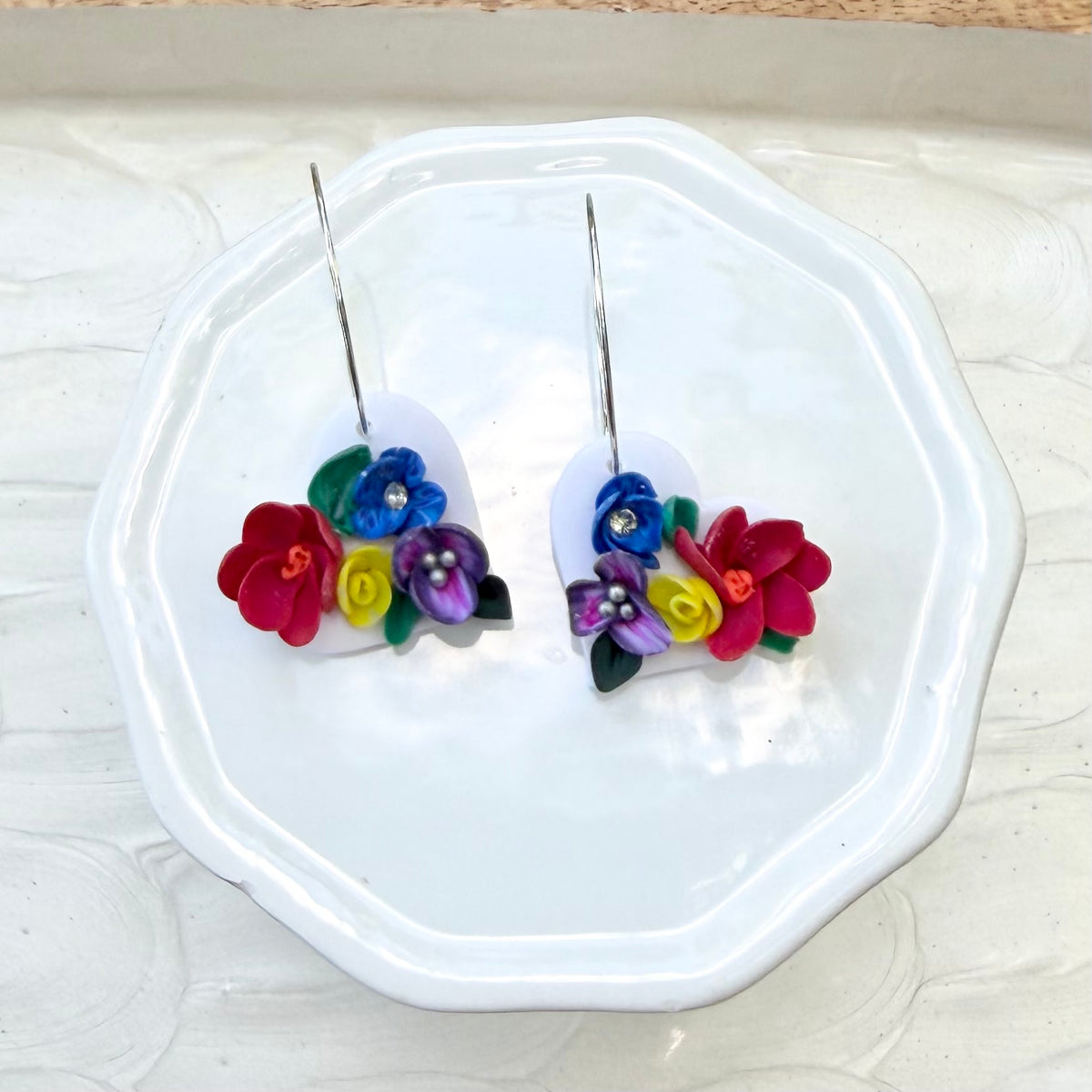 Laken | Heart Hoops | Winter