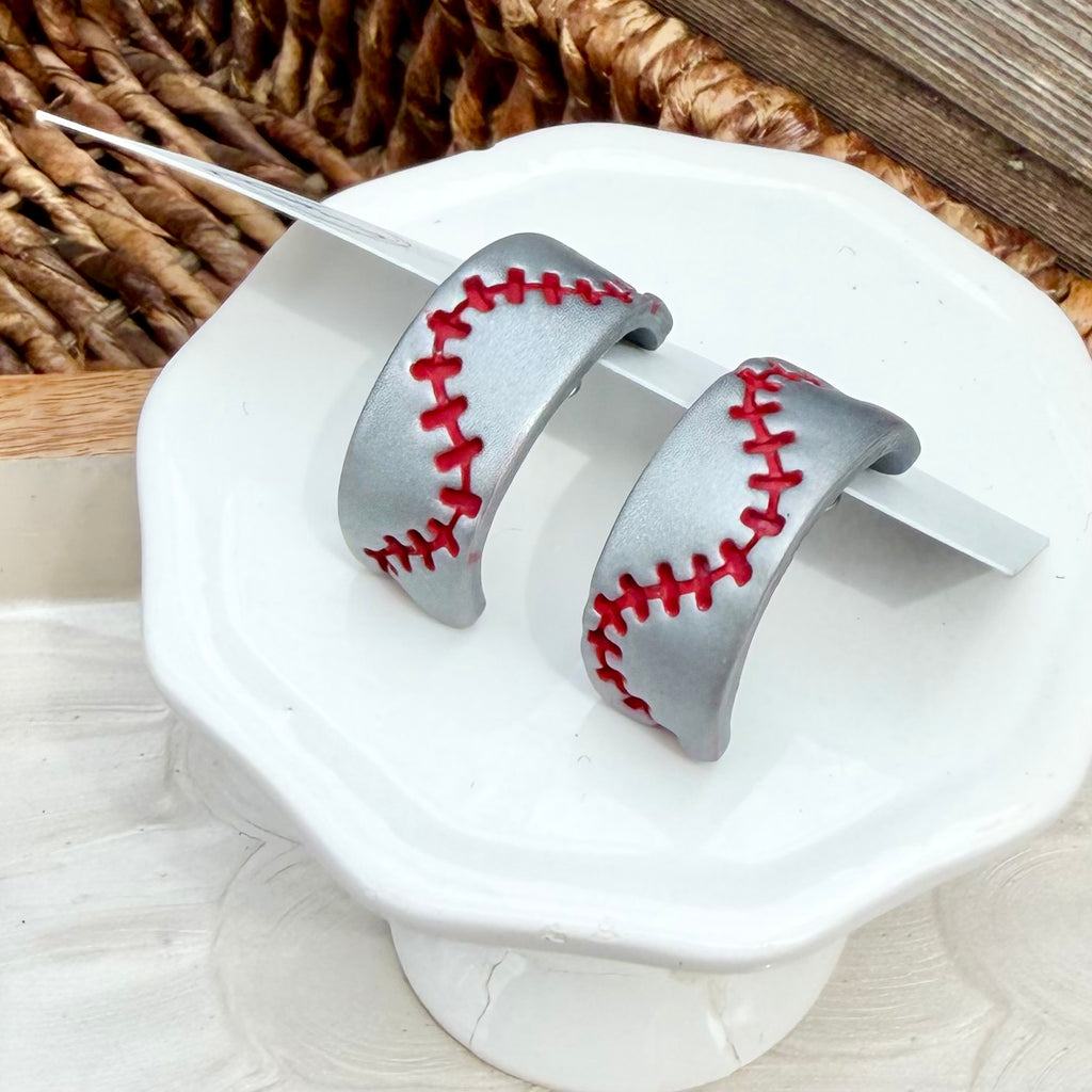 Baseball Hoops | Silver | Summer and Winter