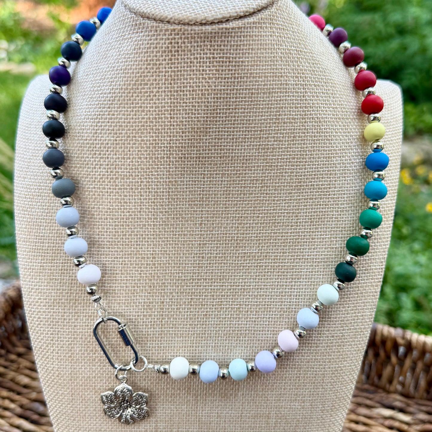 Palette Wearables | Carabiner Necklace | Winter