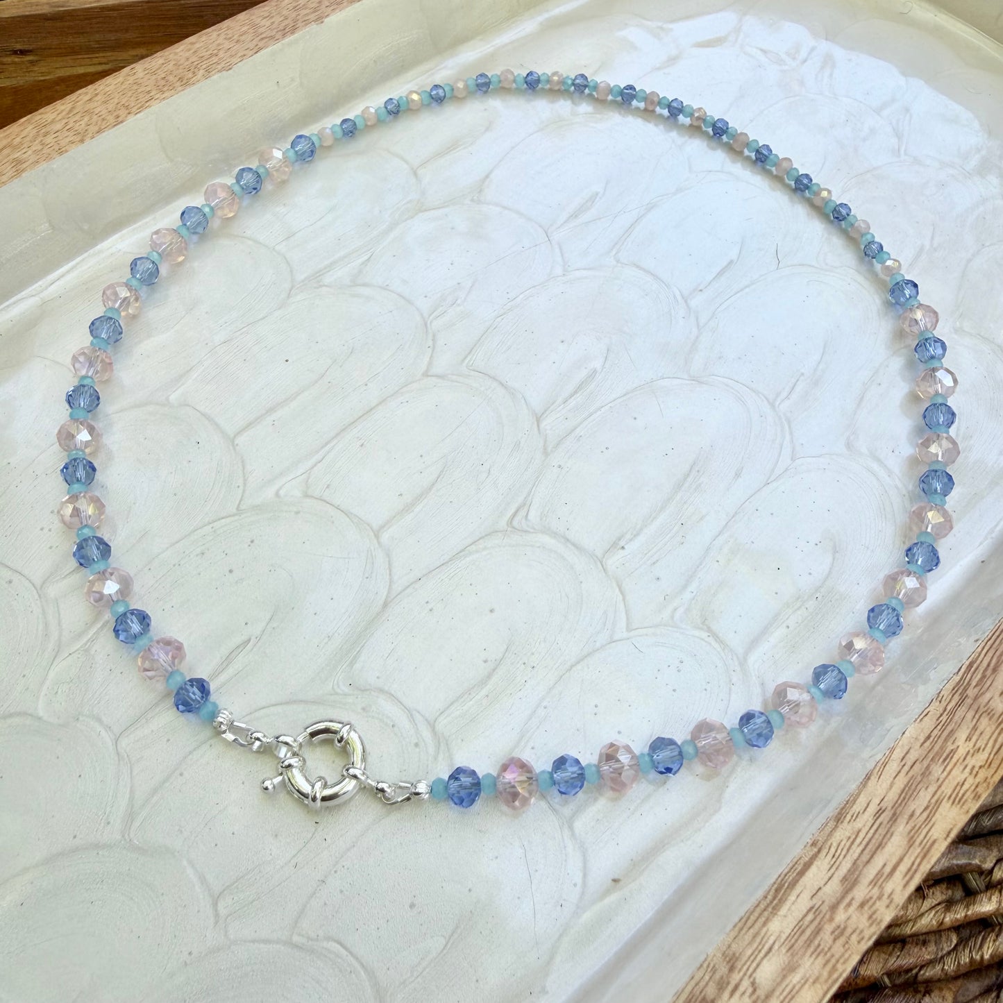 Luciana | Sky Blue, Pastel Rose, Pastel Aqua | Summer