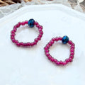 Ella | Ring | Fuchsia and Electric Blue | Winter