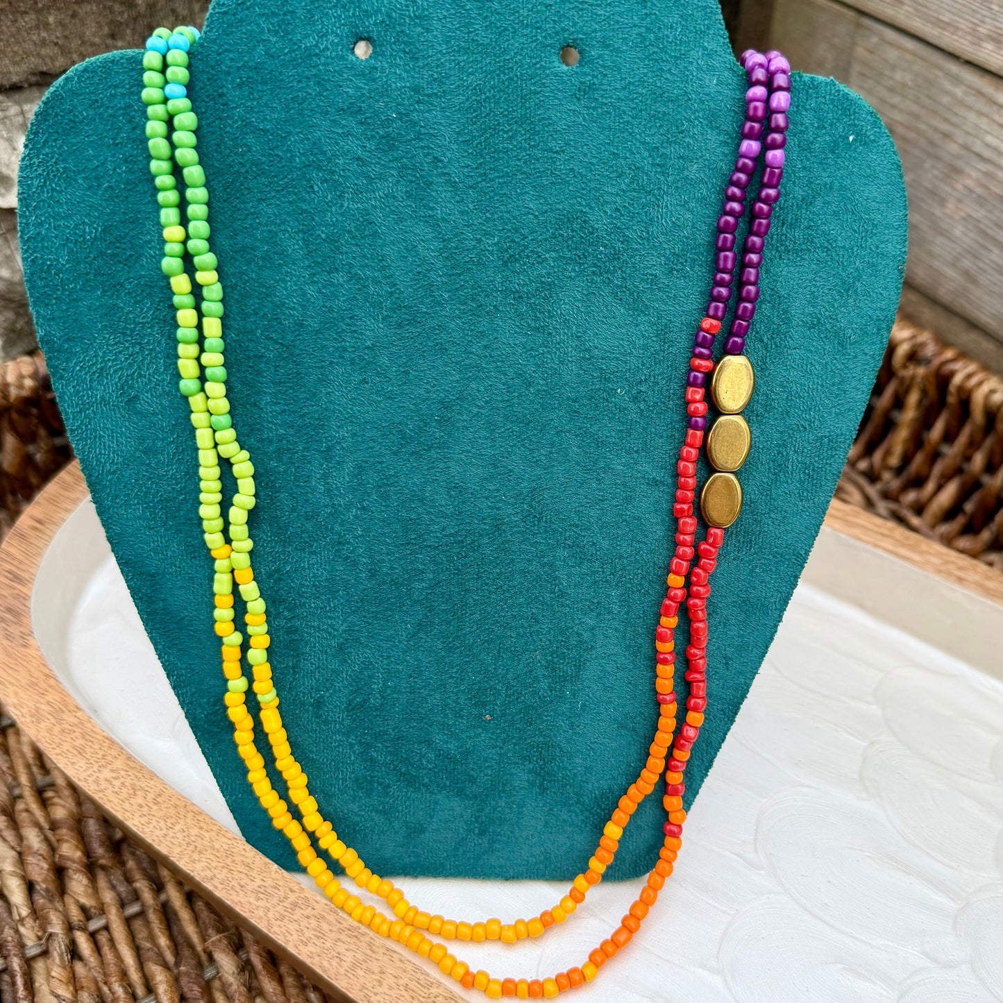 Ella | Rainbow with Brass | Autumn and Spring