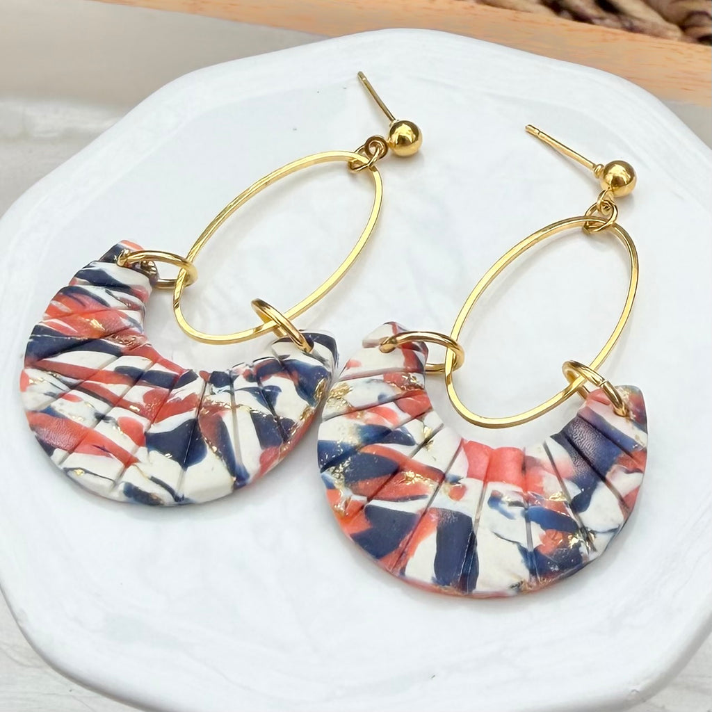 Betty II | Oval Dangle | Spring