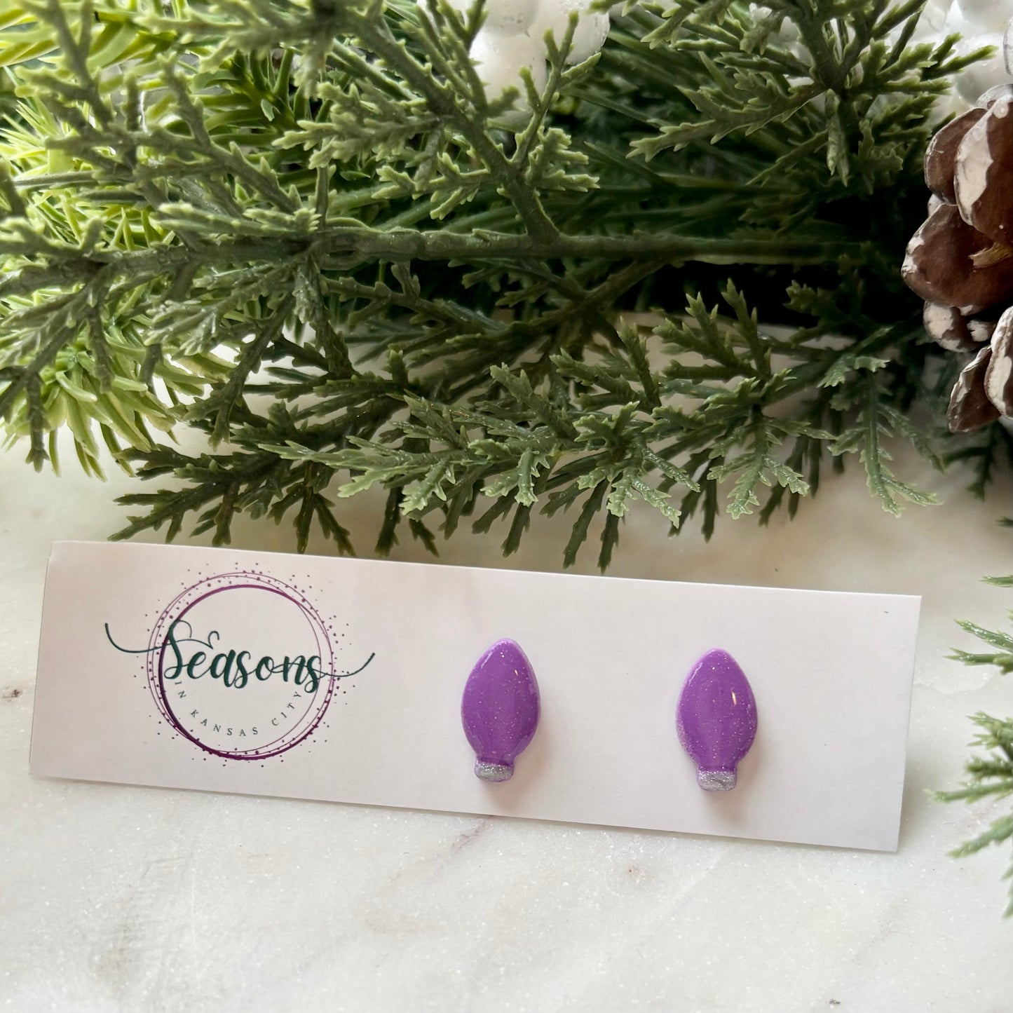 Christmas Light Studs | All Season