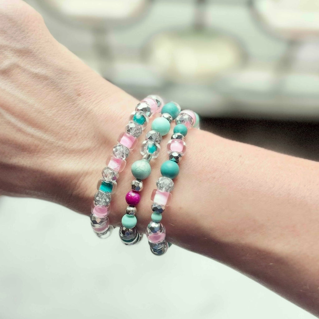 Wren | Rose and Sea Green | Summer