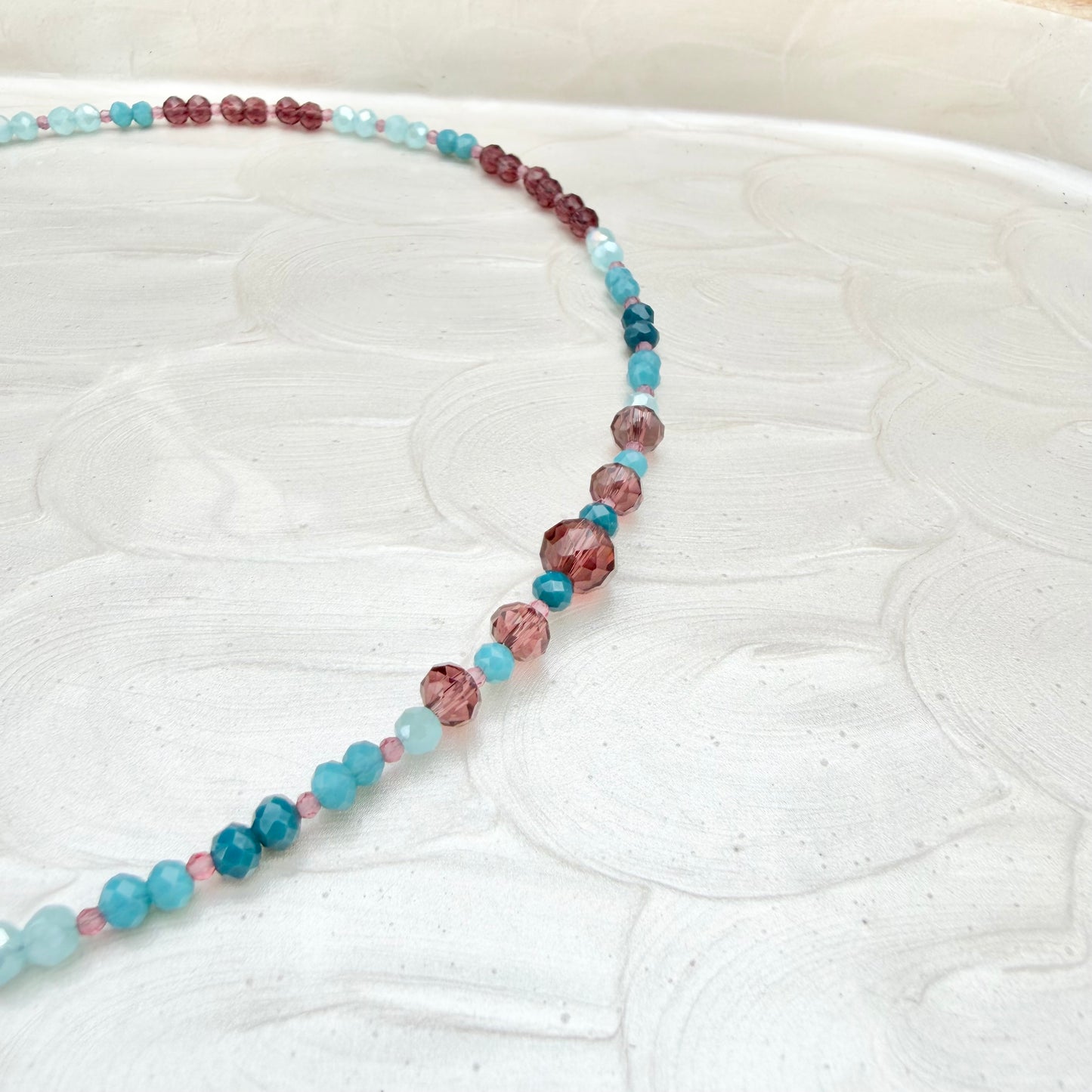 Luciana | Plum, Sea Green, Sky Blue, Powder Blue | Summer