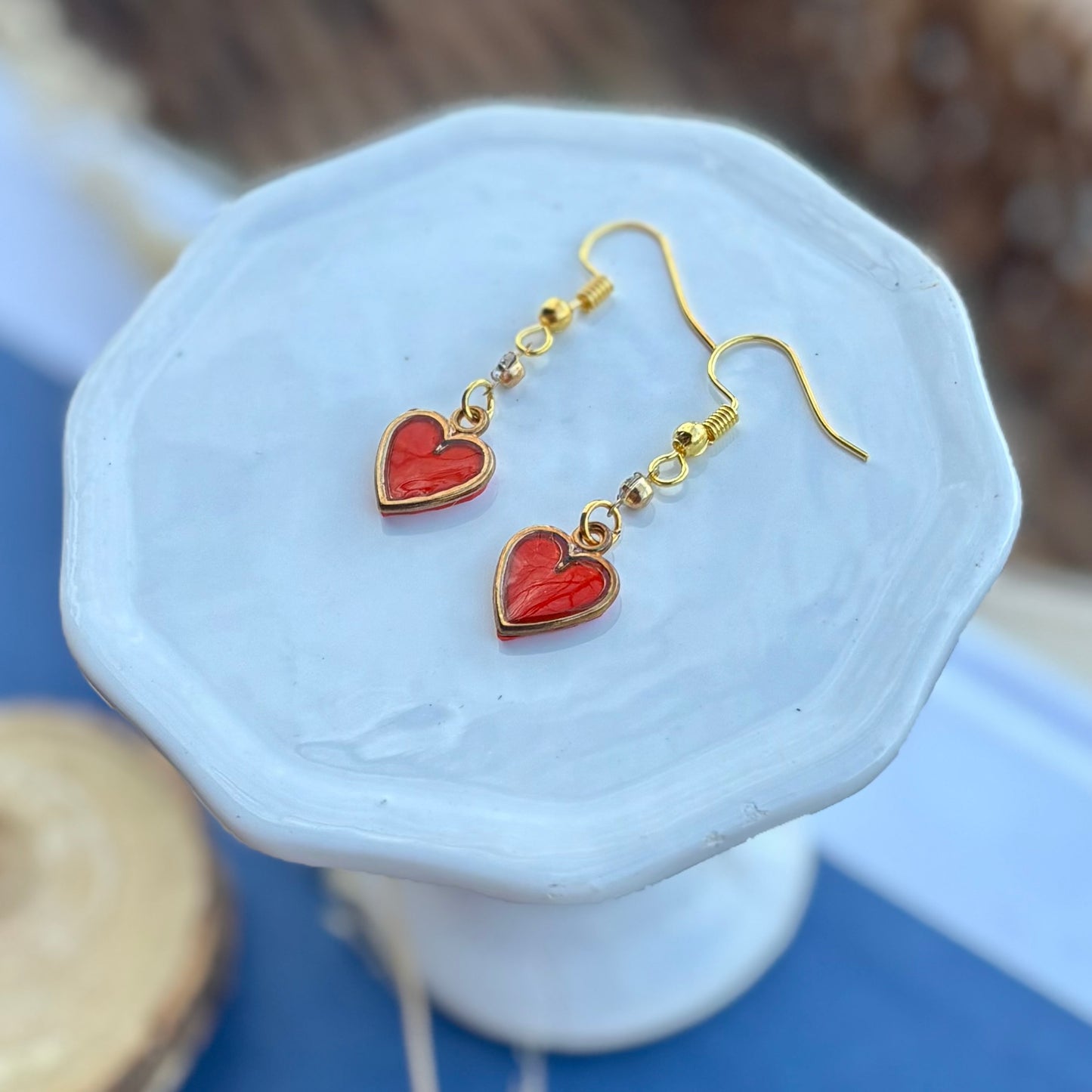 Heart Dangles | Geranium | Autumn and Spring
