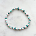 Wren | Pastel Rose, Pastel Jade, and Jade | Summer