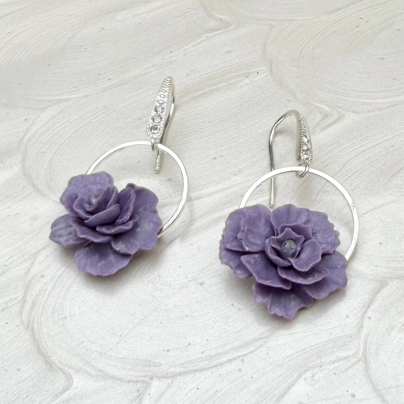 Amelia | Floral Dangle | Customizable