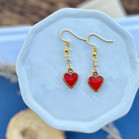 Heart Dangles | Geranium | Autumn and Spring