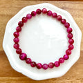 Alice |  Fuchsia and Burgundy| Bracelets | Winter
