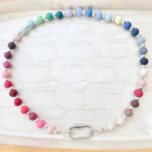 Palette Wearables | Carabiner Necklace | Summer