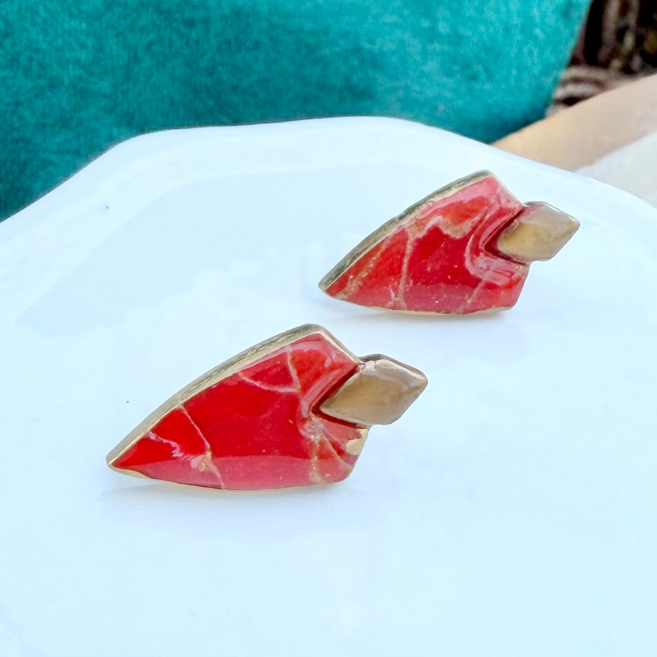 Charlie | Art Deco Stud | Autumn and Spring
