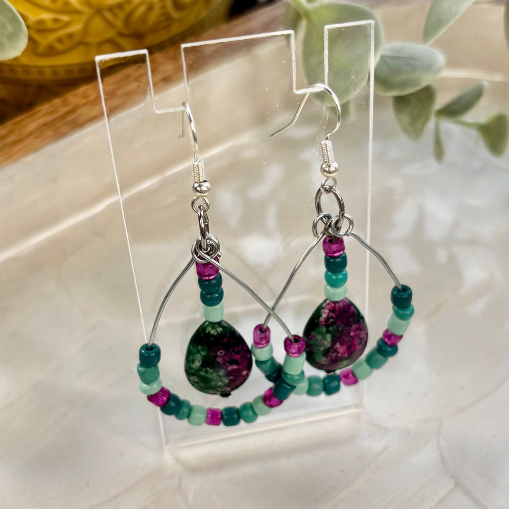 Lily | Teardrop Earrings | Summer