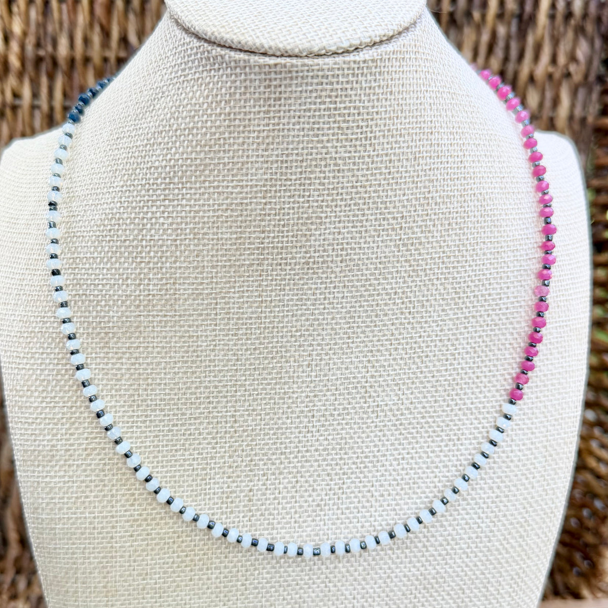 Luciana | Magenta, Navy, White | Winter