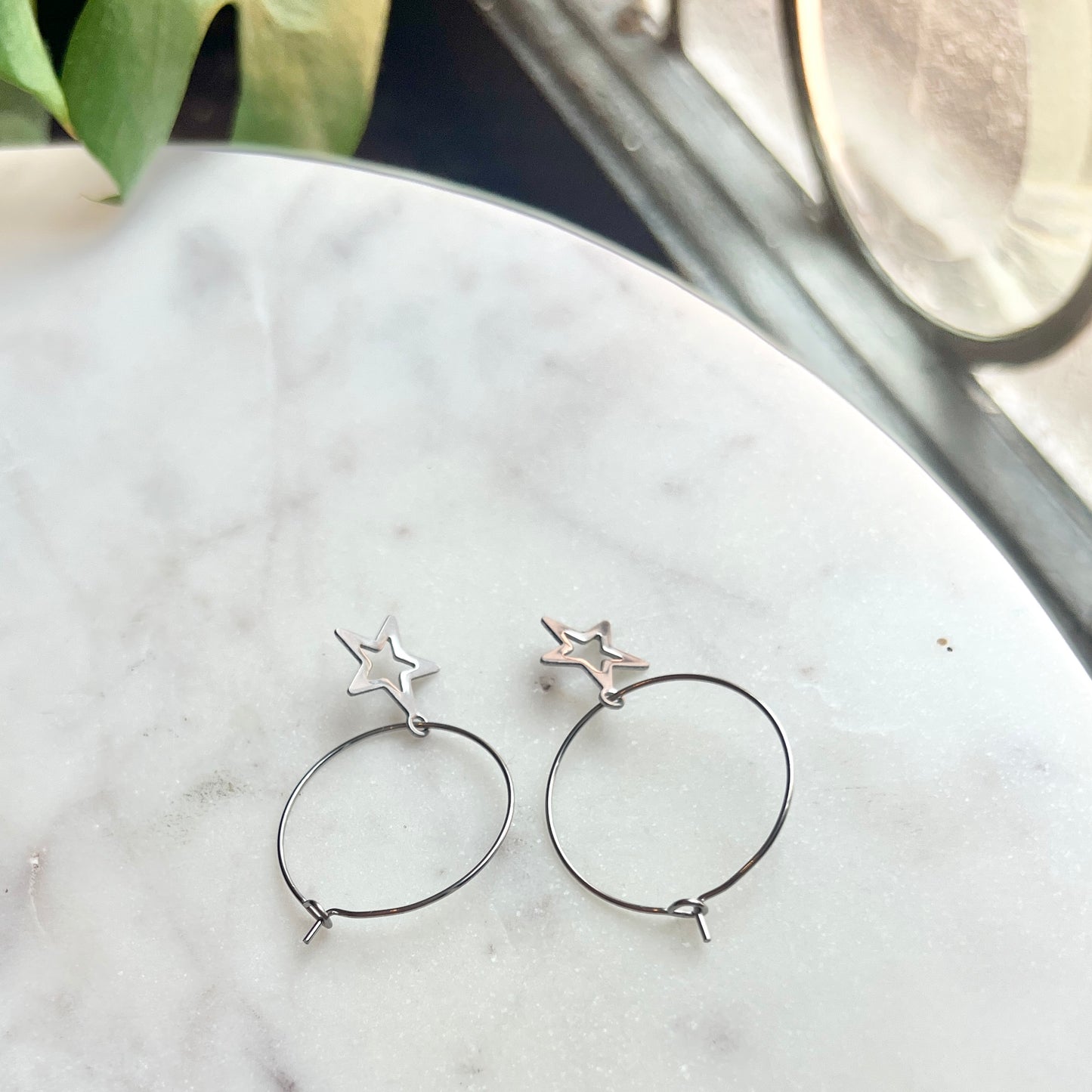 Charmed | Star Hoops | Winter and Summer