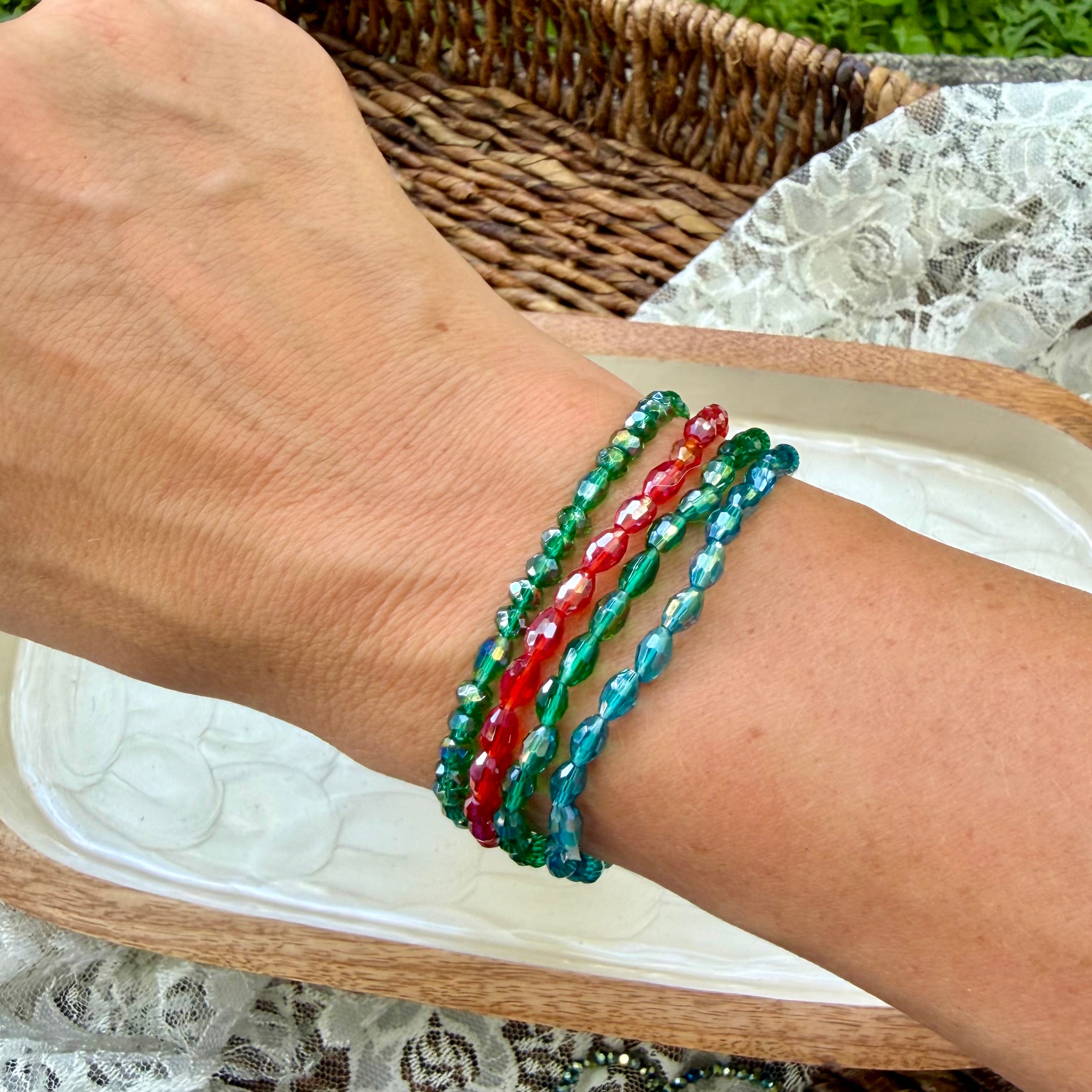 Lina | Lagoon Blue and Aquamarine | Spring and Winter